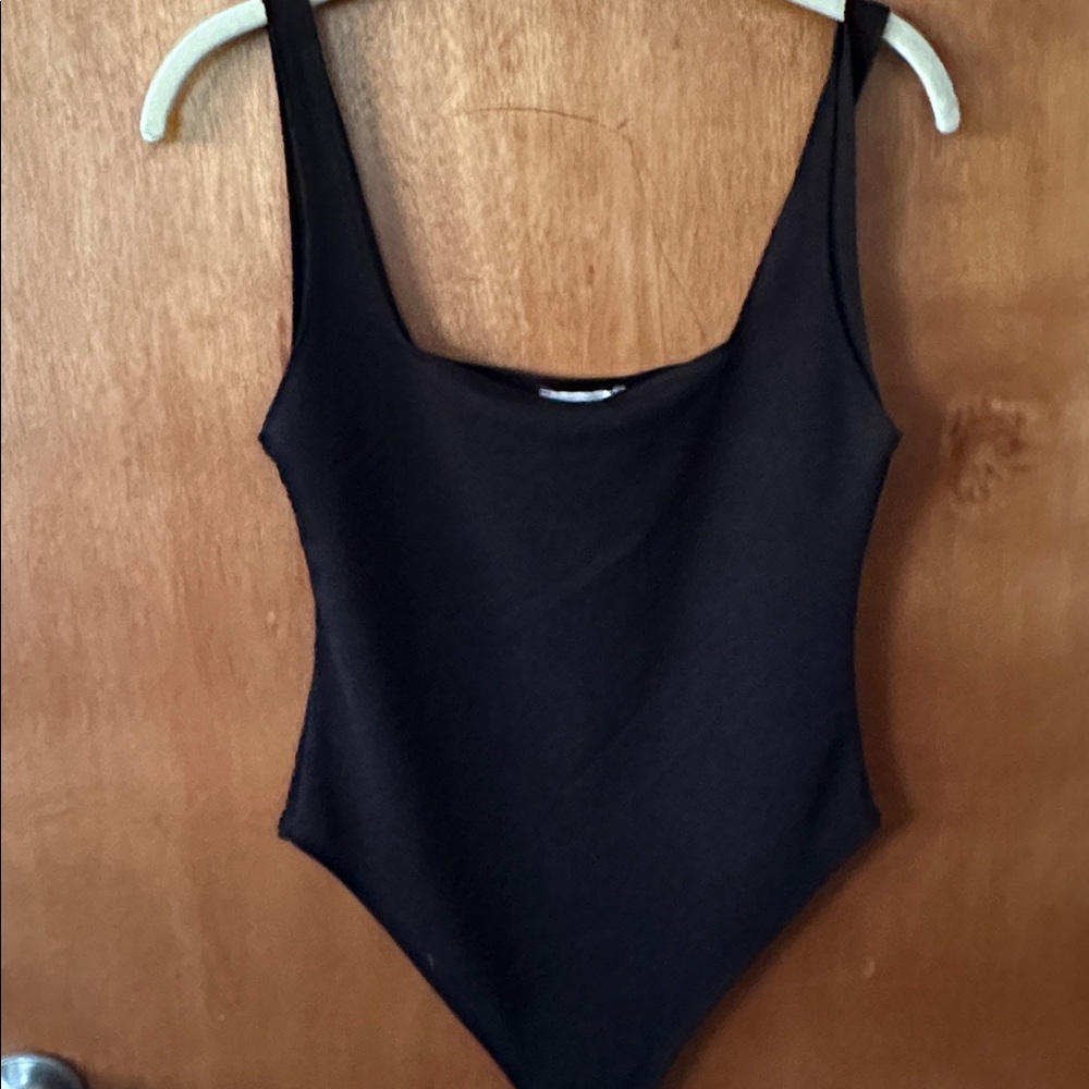 Square neck bodysuit